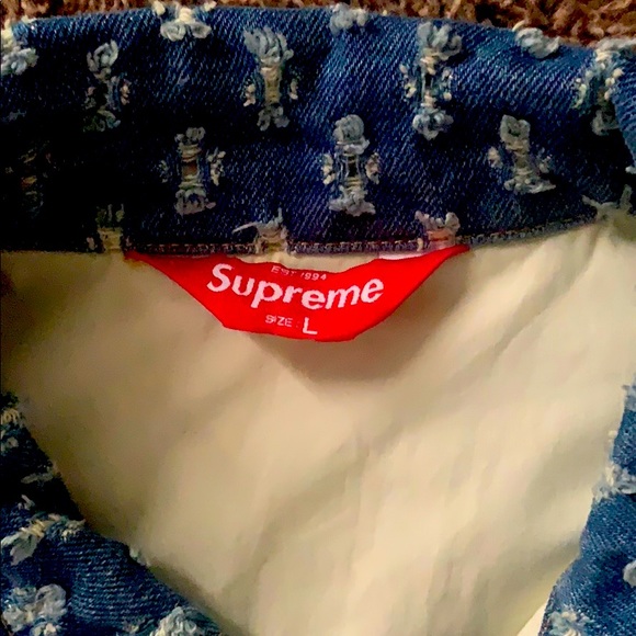 Supreme Long sleeve Denim - Picture 3 of 4